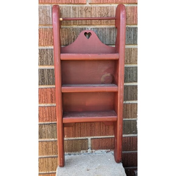 Tole Painted Sled with Winter Scene - Picture 4 of 7